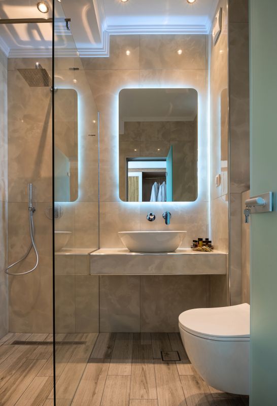 Bathroom with Smart Technology